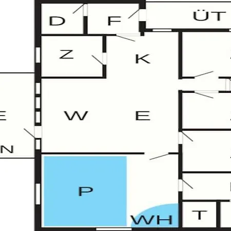 8 Person In Oksb L Feriehus *