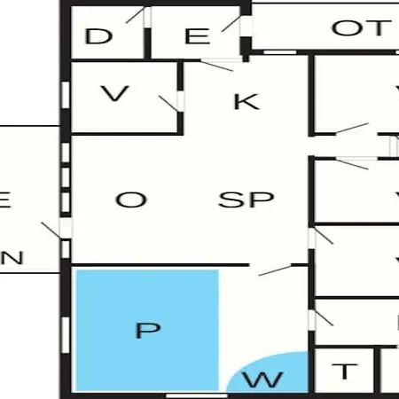 Feriehus 8 Person In Oksb L *